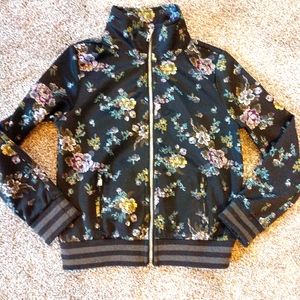 GIRLS Art class floral jacket
